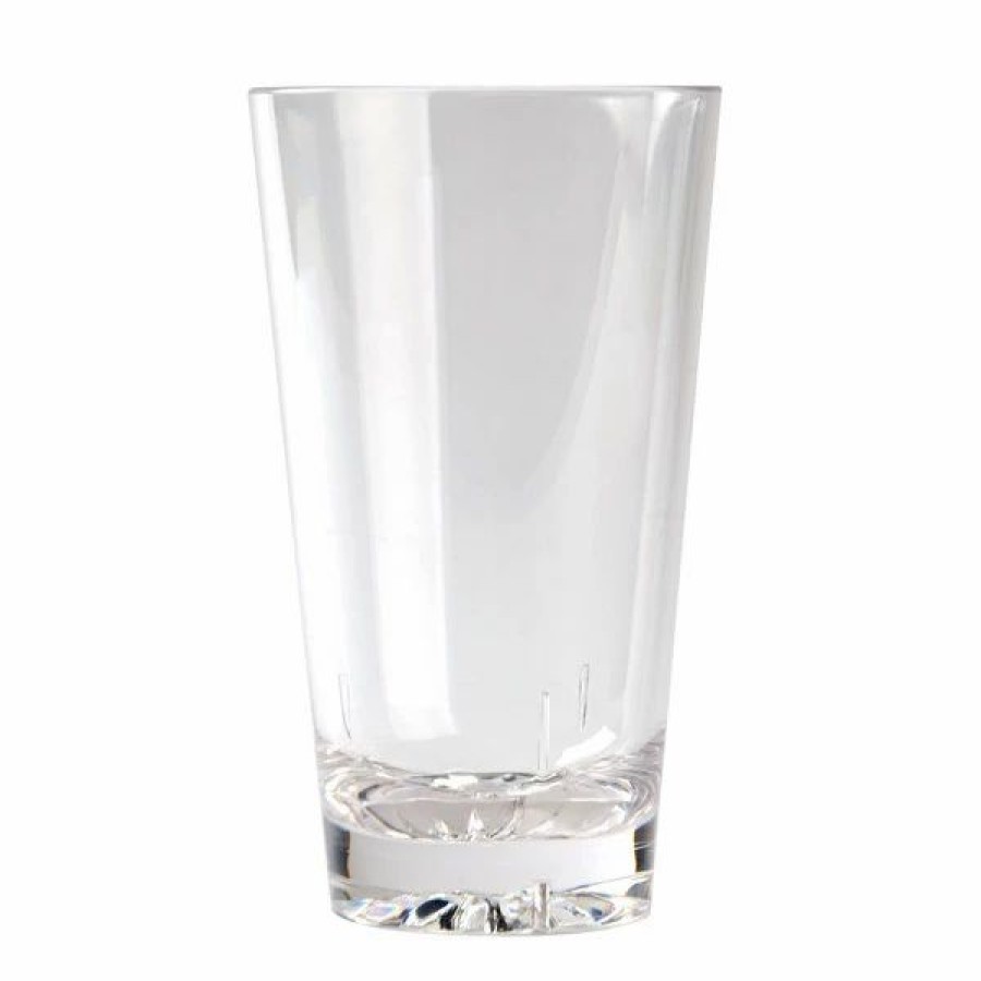 Reusable Plastic Beverageware * | Thunder Group Plthmg016C 16 Oz. Plastic Mixing / Pint Glass