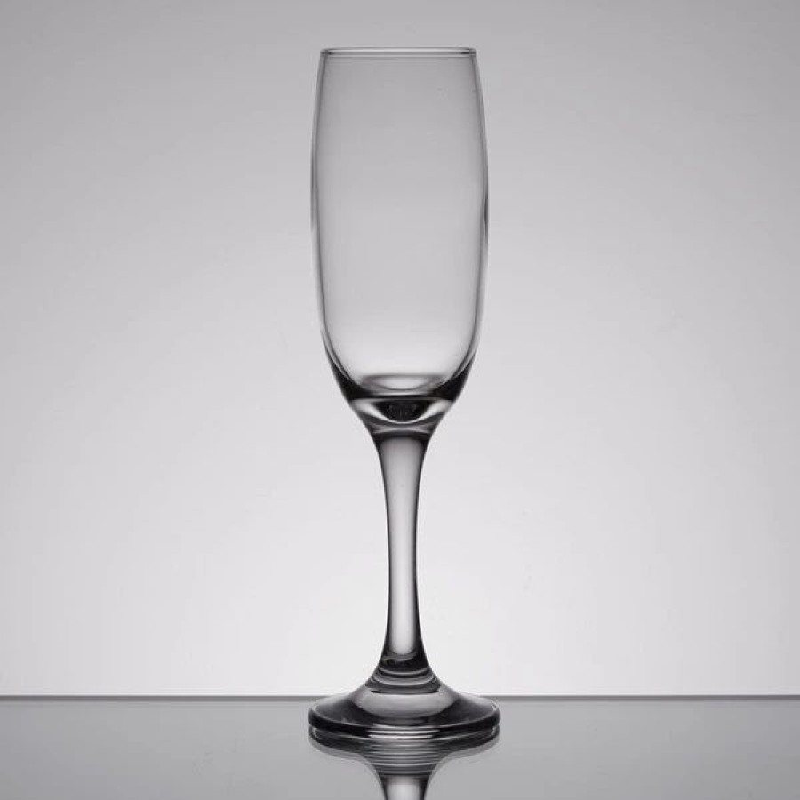 Glassware * | Anchor Hocking H001238 Excellency 7.25 Oz. Flute Glass 12/Case