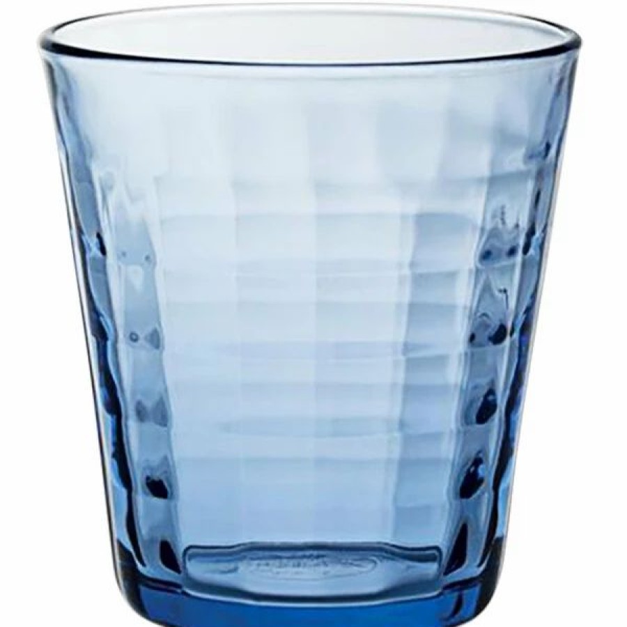 Novelty & Specialty Beverageware * | Duralex 1032Bc04 Prisme Marine 7.75 Oz. Stackable Glass Tumbler 48/Case