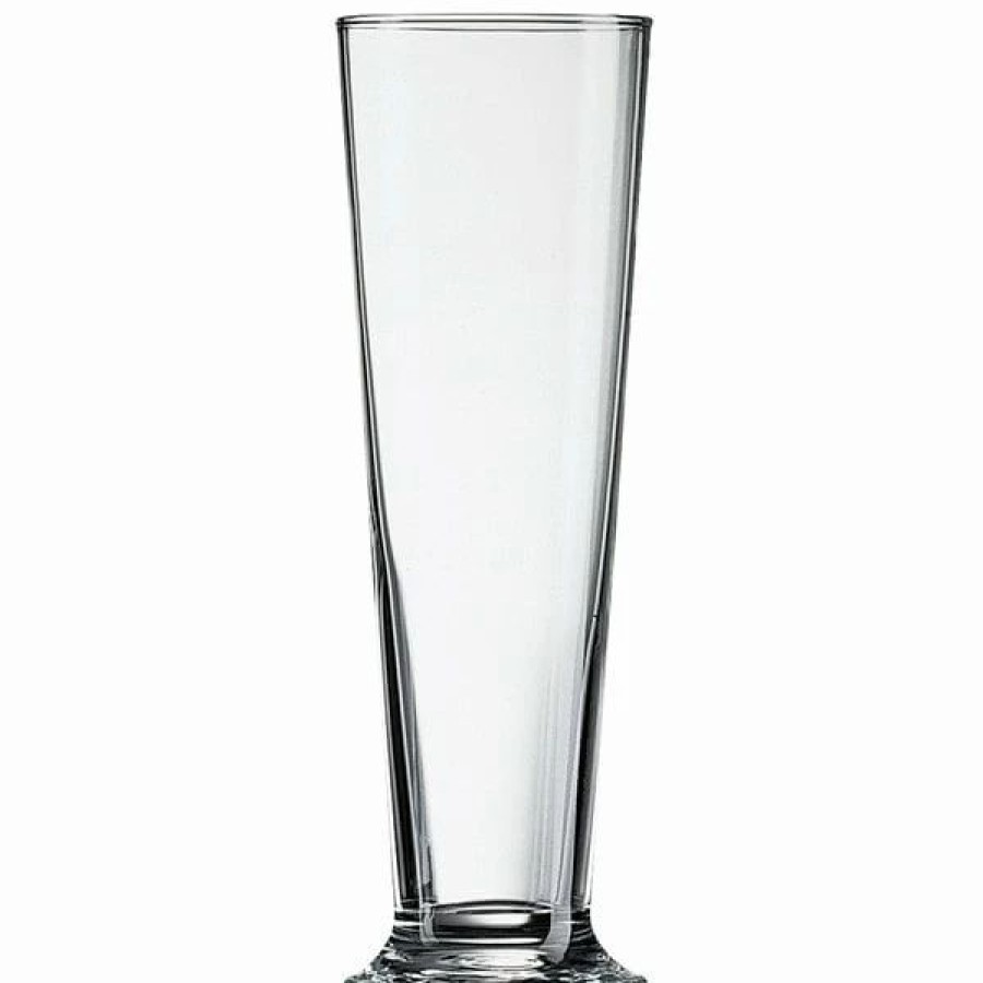 Glassware * | Arcoroc 25263 14 Oz. Customizable Linz Footed Pilsner Glass By Arc Cardinal 24/Case