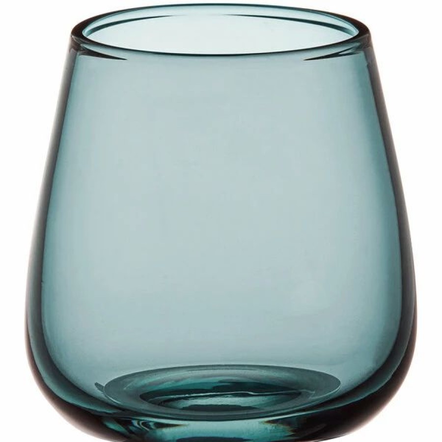 Glassware * | Acopa Pangea 13 Oz. Blue Stemless Wine Glass 12/Case