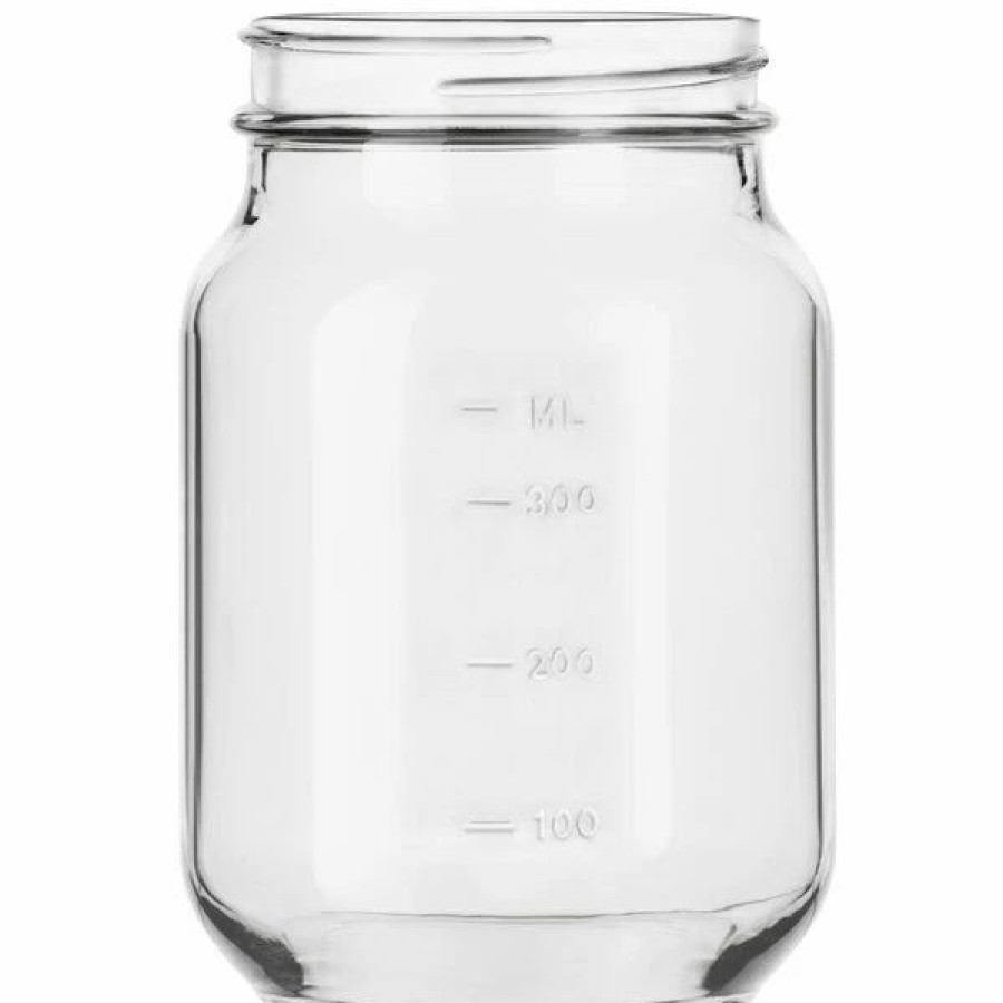 Reusable Plastic Beverageware * | Libbey 92455 Infinium 16 Oz. Tritan Plastic Mason Jar 12/Case