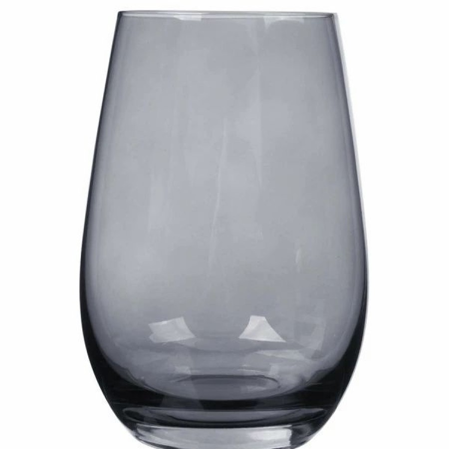 Glassware * | Stolzle S3527812E Elements 16.5 Oz. Smoky Grey Stemless Wine Glass / Tumbler 24/Case