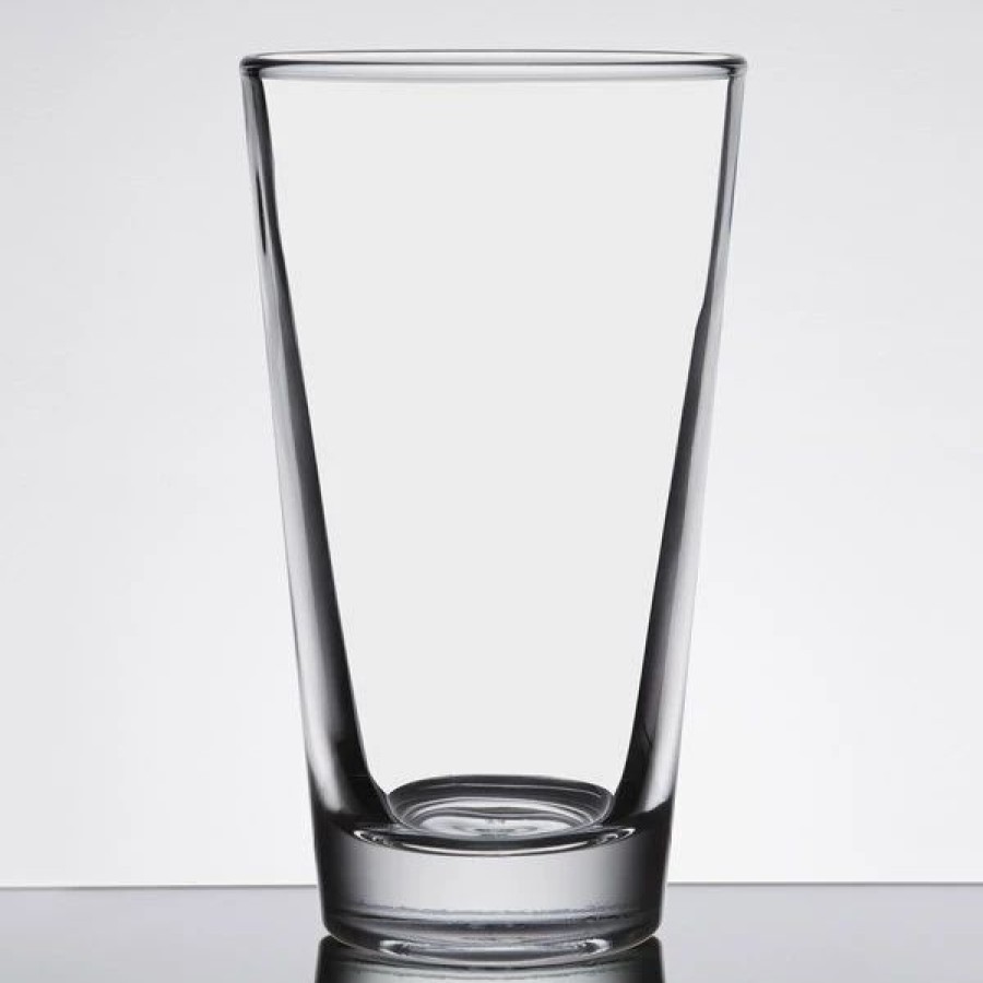 Glassware * | Libbey Restaurant Basics 14 Oz. Customizable Rim Tempered Mixing Glass 24/Case