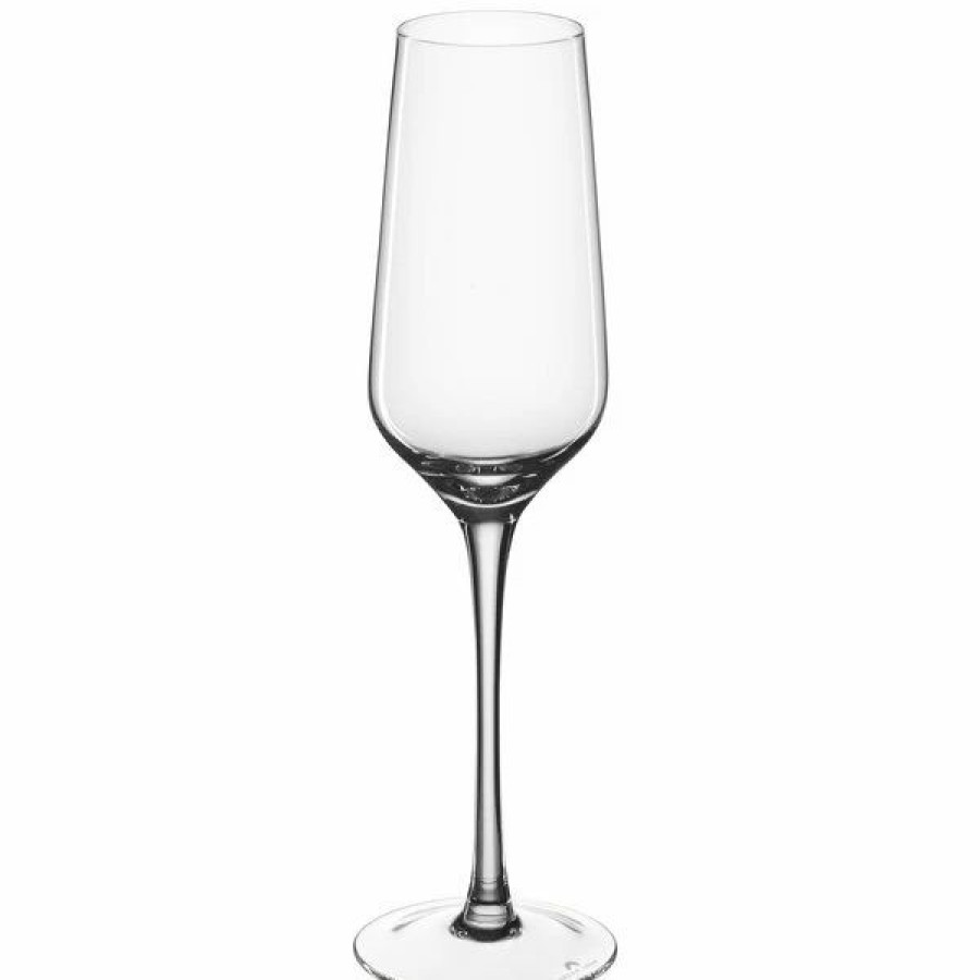 Glassware * | Della Luce Astro 8 Oz. Flute Glass 6/Pack