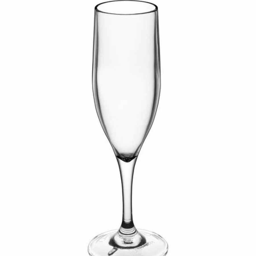 Reusable Plastic Beverageware * | Acopa Endure 6 Oz. Tritan Plastic Champagne Flute 12/Pack