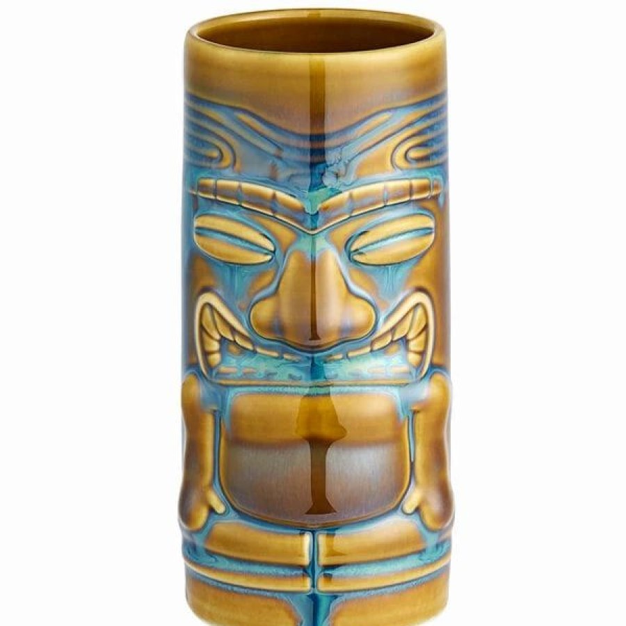 Glassware * | Tuxton Gz5-160 Peacock 16 Oz. Ceramic Tiki Mug 12/Pack