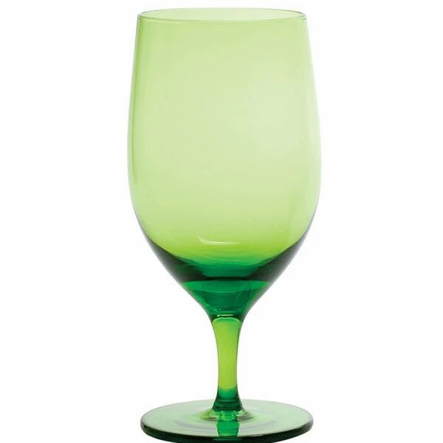 Glassware * | Fortessa Tableware Solutions Fortessa Gala 15 Oz. Olive Green Goblet 12/Case