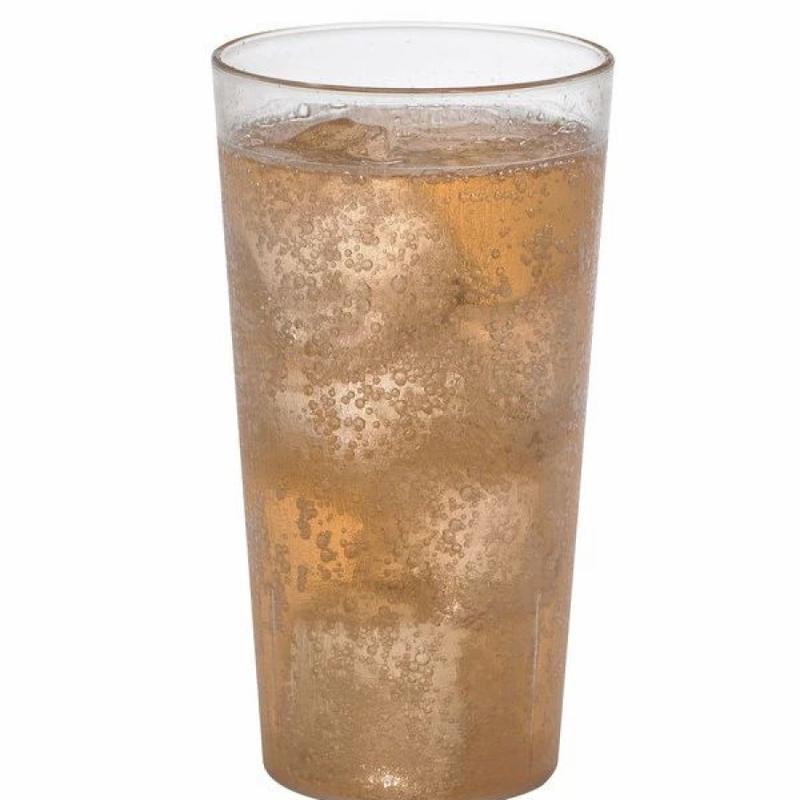 Reusable Plastic Beverageware * | Cambro 1600Cw152 Camwear 17 Oz. Clear Polycarbonate Tumbler 48/Case