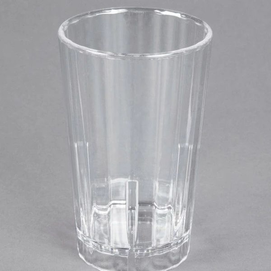 Reusable Plastic Beverageware * | Cambro Ht12Cw135 Camwear Huntington 12 Oz. Clear Customizable Polycarbonate Short Tumbler 36/Case