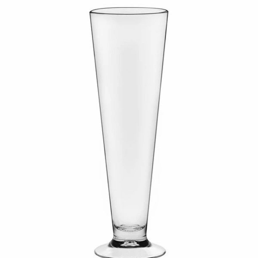 Reusable Plastic Beverageware * | Libbey 99103 Infinium 16 Oz. Tritan Plastic Footed Pilsner Glass 12/Case