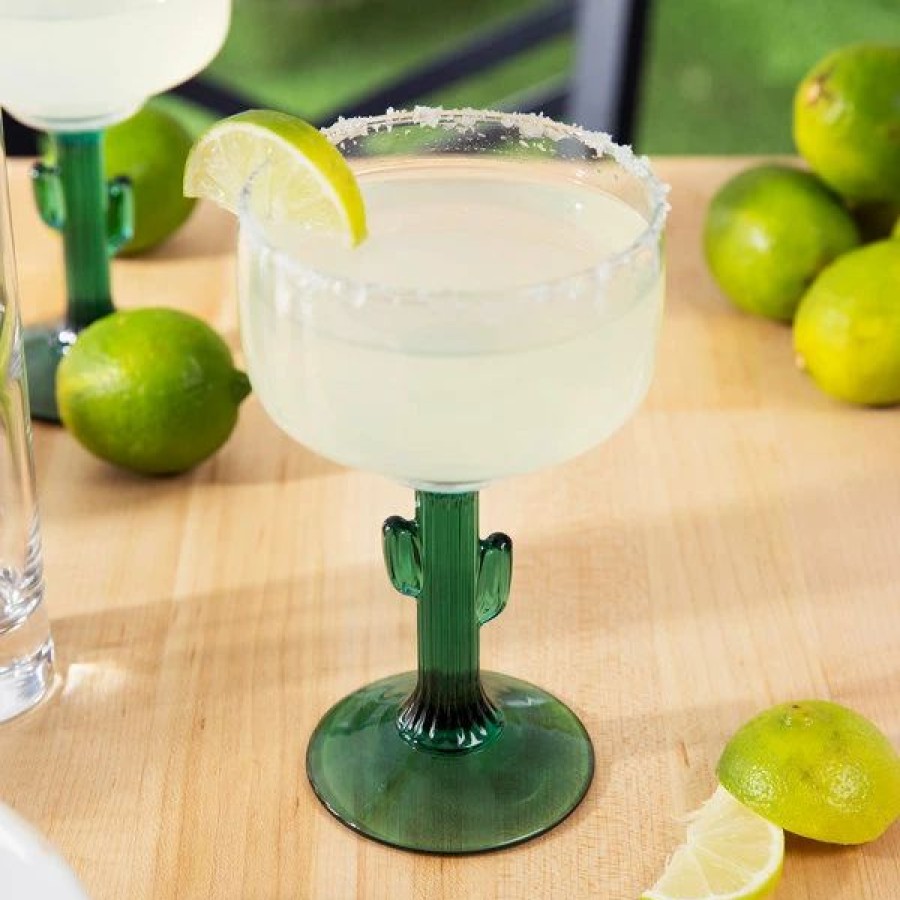 Novelty & Specialty Beverageware * | Libbey 3619Js 12 Oz. Cactus Margarita Glass 12/Case