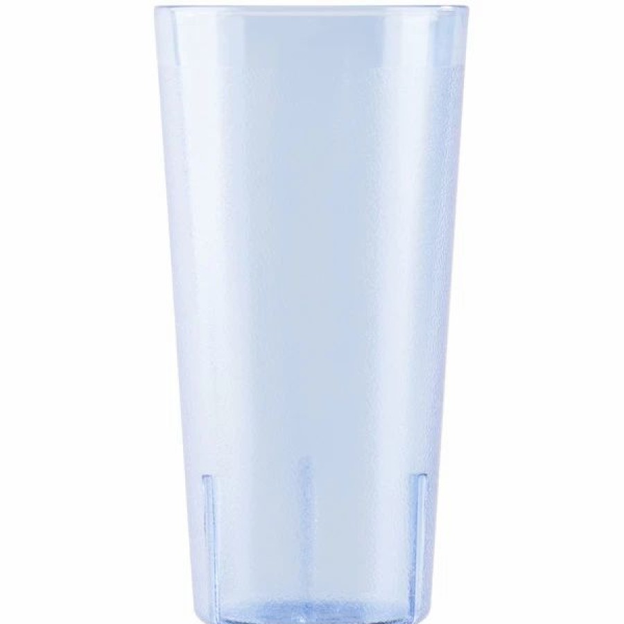 Reusable Plastic Beverageware * | Cambro 2000P401 Colorware 22 Oz. Slate Blue Customizable San Plastic Tumbler 6/Pack