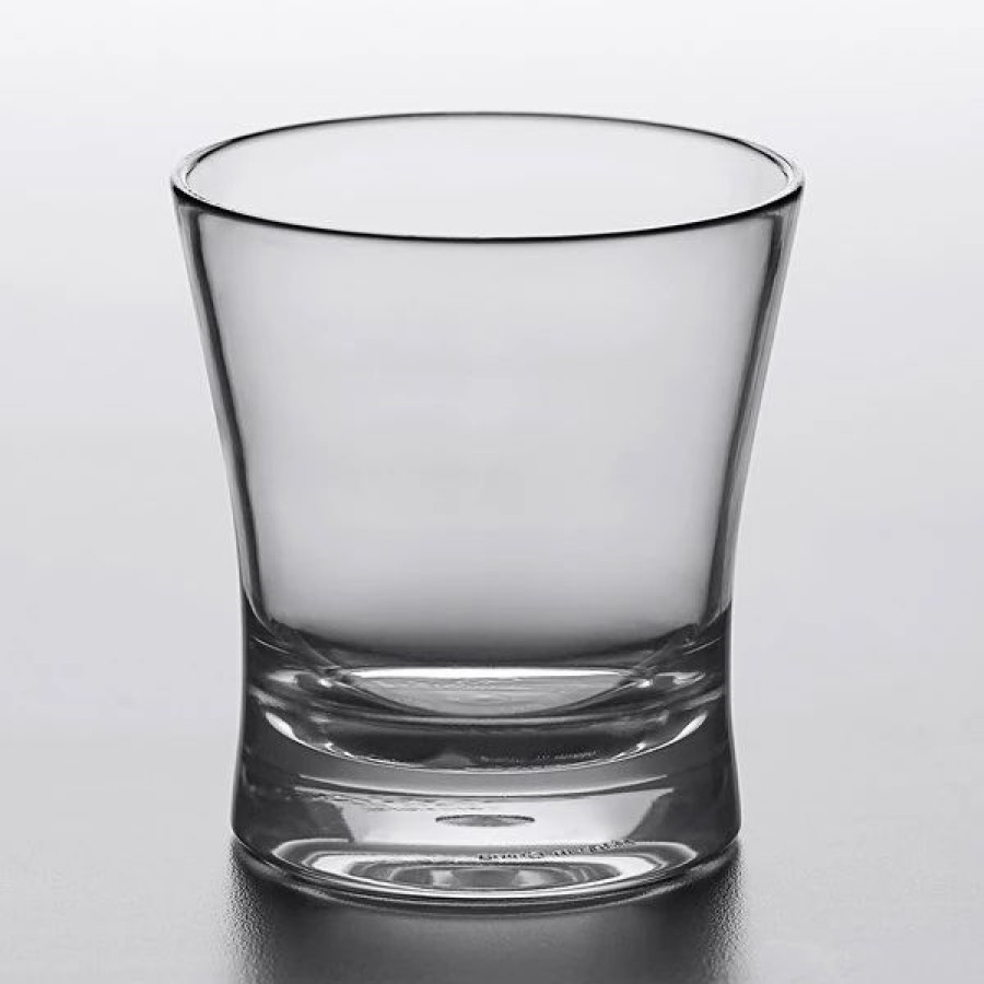 Reusable Plastic Beverageware * | Carlisle 560907 Alibi 9 Oz. San Plastic Rocks / Old Fashioned Glass 24/Case