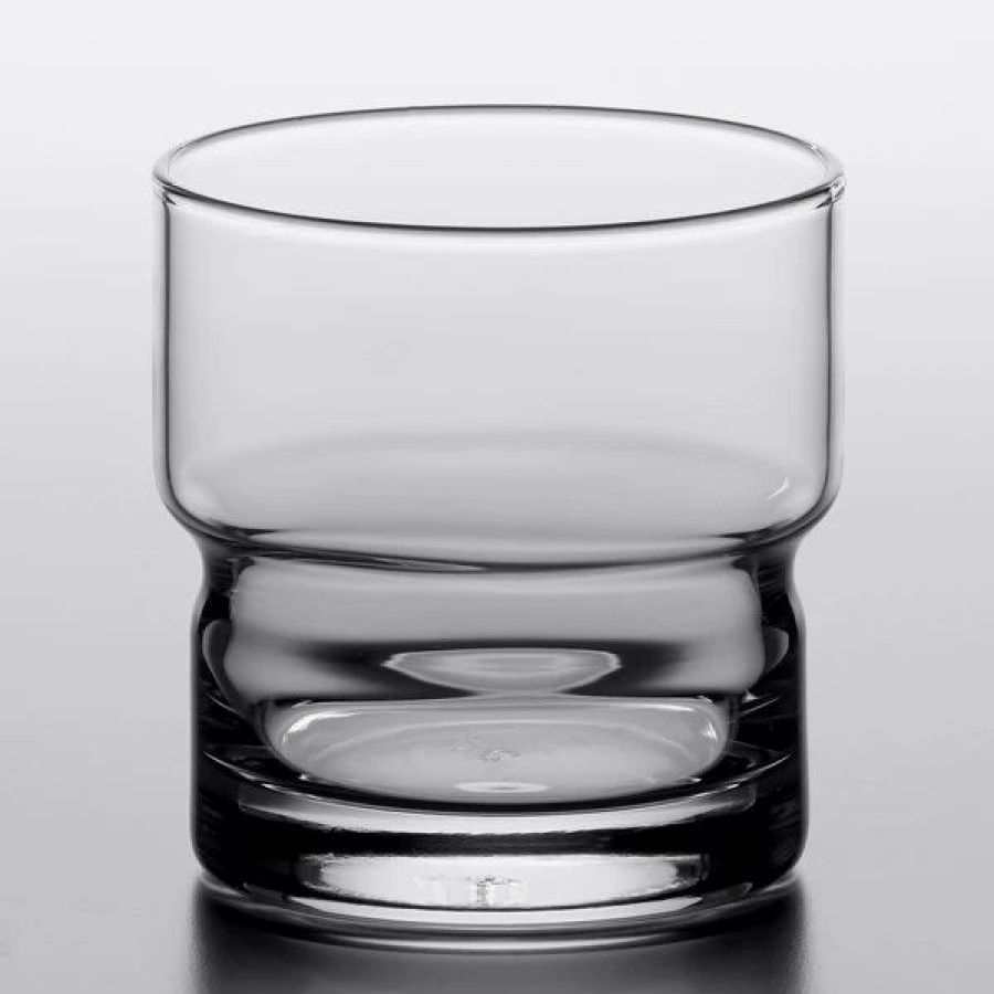 Glassware * | Libbey 12038 Newton 12 Oz. Customizable Stackable Rocks / Double Old Fashioned Glass 12/Case