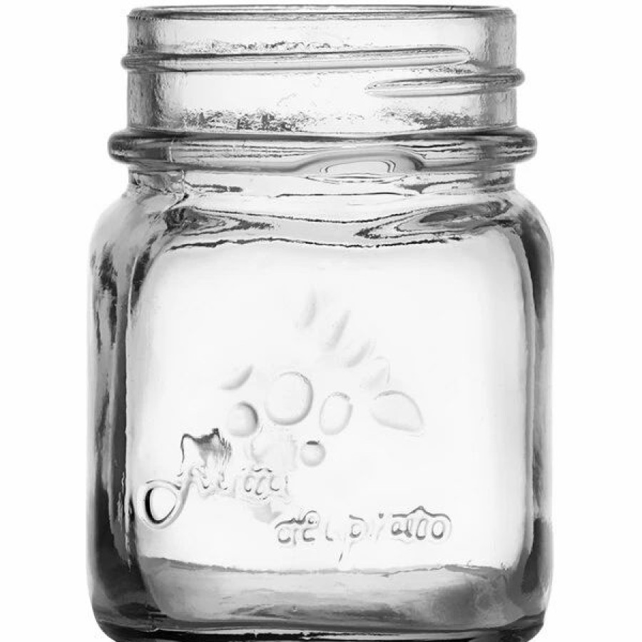 Novelty & Specialty Beverageware * | Fortessa Tableware Solutions Fortessa Tasterz 6 Oz. Copolyester Plastic Mini Mason Jar 48/Case