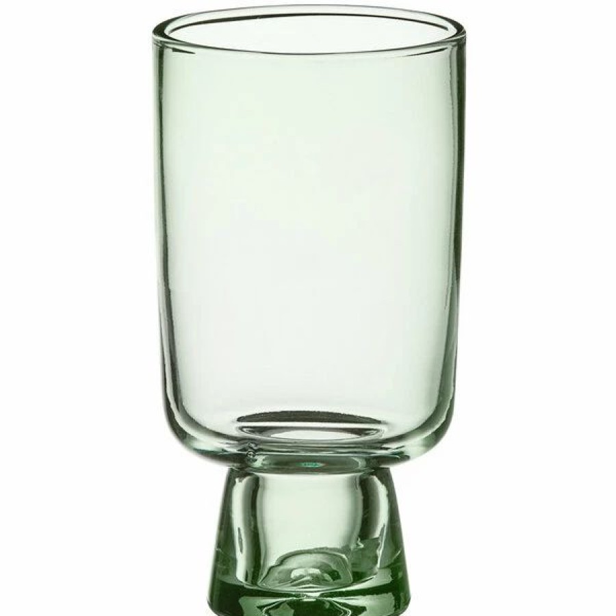 Novelty & Specialty Beverageware * | Acopa Pangea 12 Oz. Green Goblet 12/Case