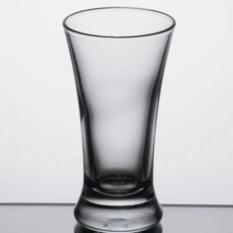 Shot Glasses * | Libbey 243 2.5 Oz. Customizable Flare Shooter Glass / Beer Tasting Glass 24/Case