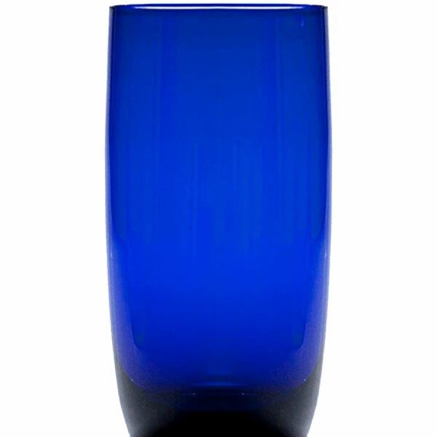 Novelty & Specialty Beverageware * | Fortessa Tableware Solutions Fortessa Gala 19 Oz. Cobalt Blue Beverage Glass 12/Case