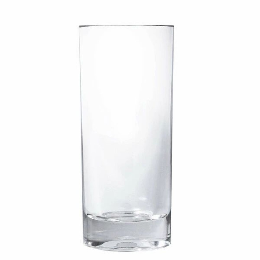 Reusable Plastic Beverageware * | Elite Global Solutions Dw5028Pc-Cl 7 Oz. Plastic Highball Glass 24/Case