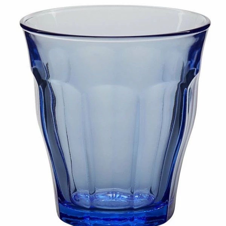 Novelty & Specialty Beverageware * | Duralex 1026Bb06 Picardie Marine 7.75 Oz. Stackable Glass Tumbler 48/Case