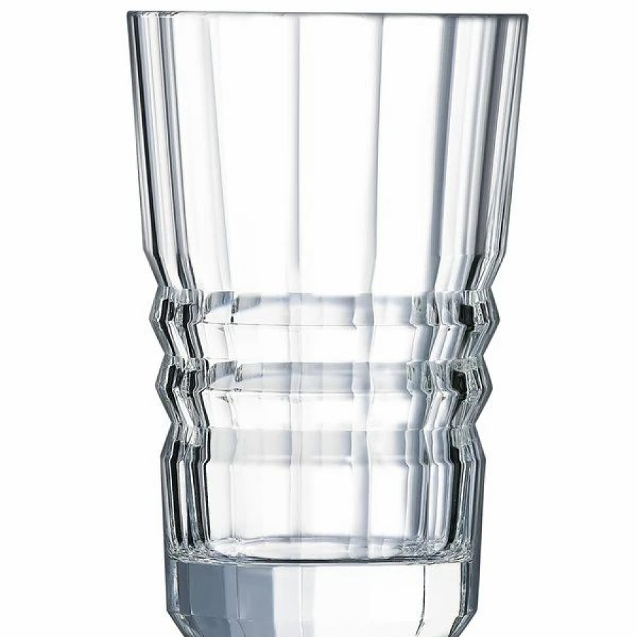 Glassware * | Chef & Sommelier Cristal D'Arques Architecte 12 Oz. Highball Glass By Arc Cardinal 12/Case