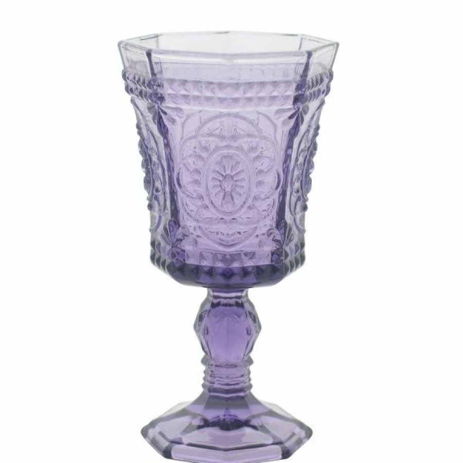 Glassware * | 10 Strawberry Street Vatican 8 Oz. Amethyst Red Wine Glass 6/Pack