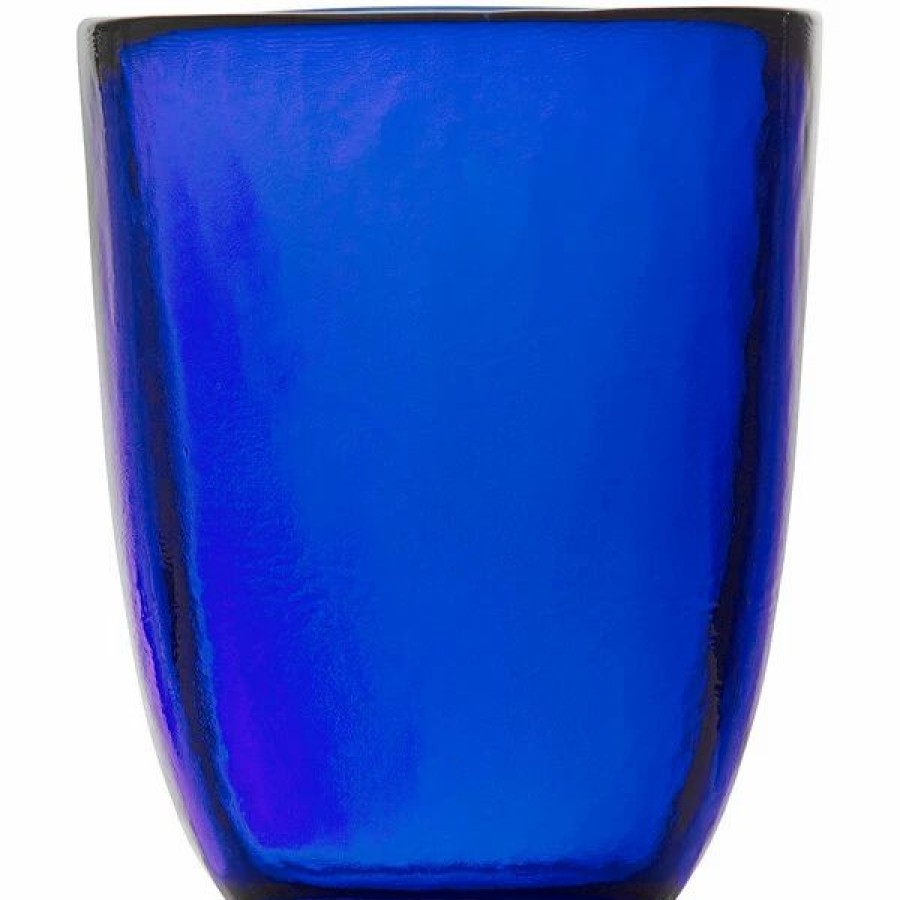 Novelty & Specialty Beverageware * | Fortessa Tableware Solutions Fortessa Los Cabos 10 Oz. Cobalt Glass Tumbler 4/Case