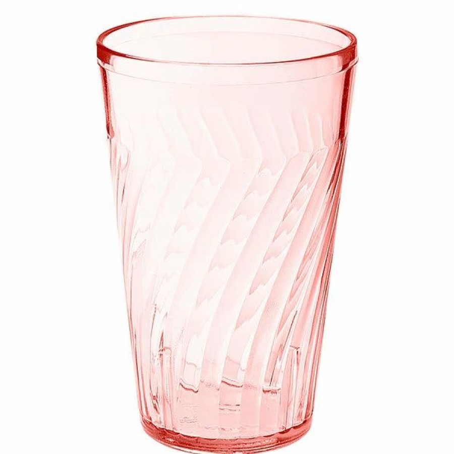 Reusable Plastic Beverageware * | Get Enterprises Get 2216-1-R Tahiti 16 Oz. Red Customizable San Plastic Tumbler 72/Case