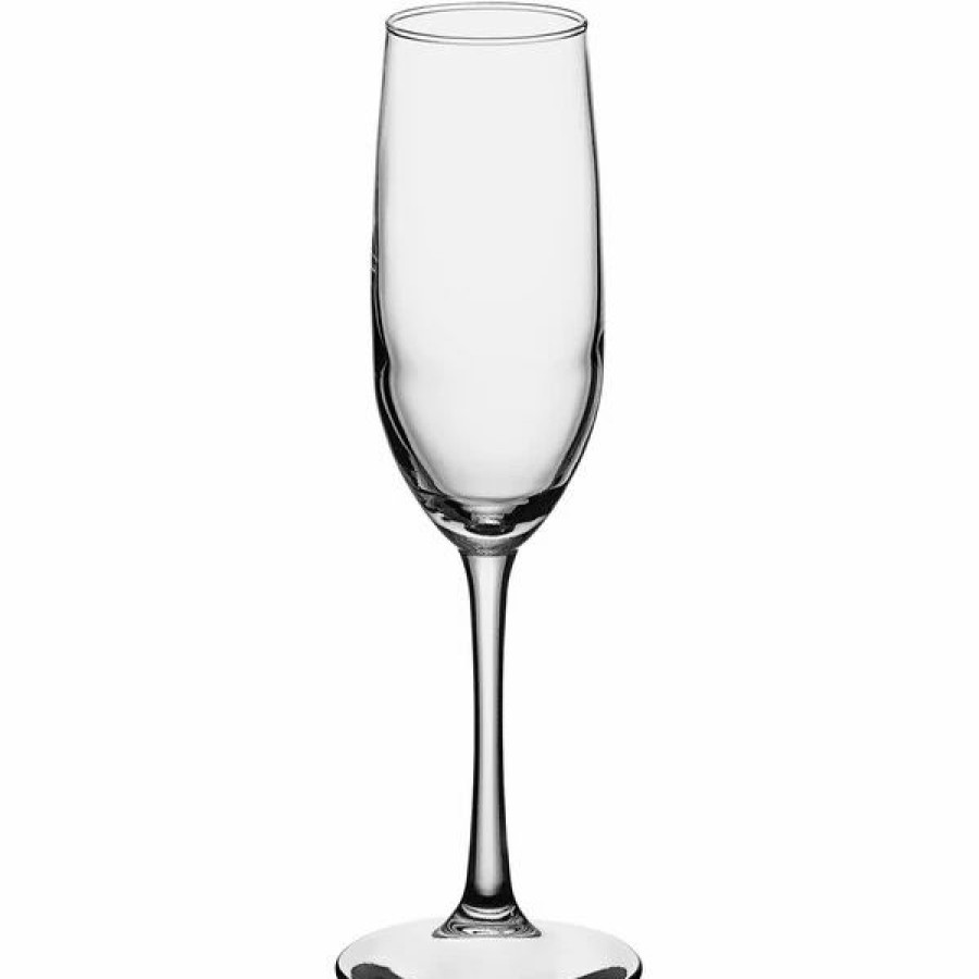 Glassware * | Libbey 7500 Vina 8 Oz. Customizable Flute Glass 12/Case