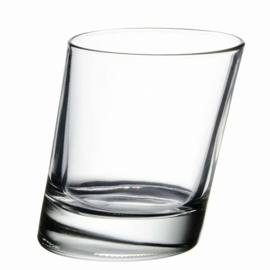 Glassware * | Libbey 11006721 Pisa 9.5 Oz. Customizable Slanted Rocks / Old Fashioned Glass 12/Case