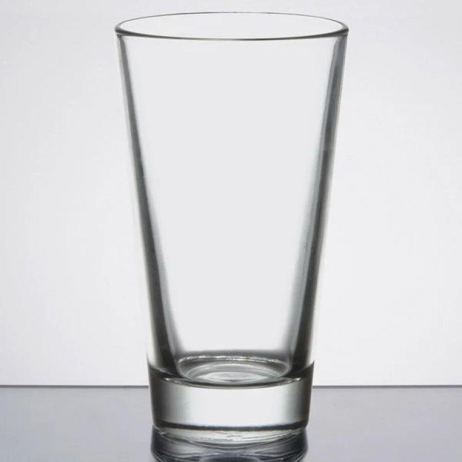 Glassware * | Libbey Restaurant Basics 18 Oz. Customizable Rim Tempered Mixing Glass 24/Case