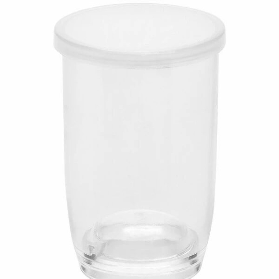 Reusable Plastic Beverageware * | American Metalcraft 3 Oz. Reusable Clear Plastic Cup With Lid Pmc3 6/Pack