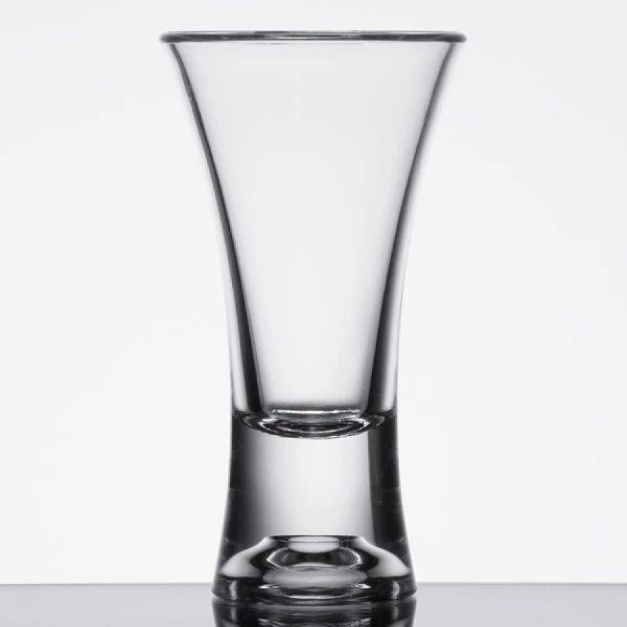 Reusable Plastic Beverageware * | Thunder Group Plthsg002Ac 2 Oz. Plastic Flaired Shooter / Dessert Shot Glass