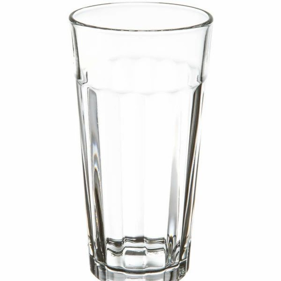 Glassware * | Libbey 15642 16 Oz. Rim Tempered Paneled Cooler Glass 36/Case