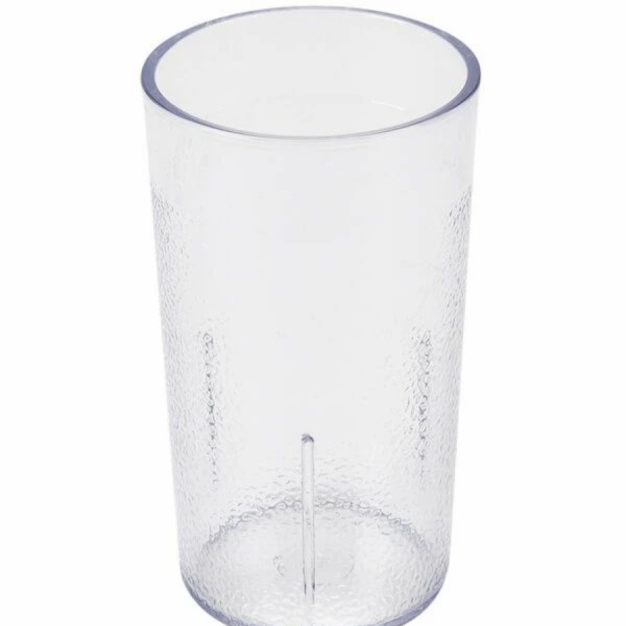 Reusable Plastic Beverageware * | Carlisle 550107 Stackable 5 Oz. Clear San Plastic Tumbler 72/Case