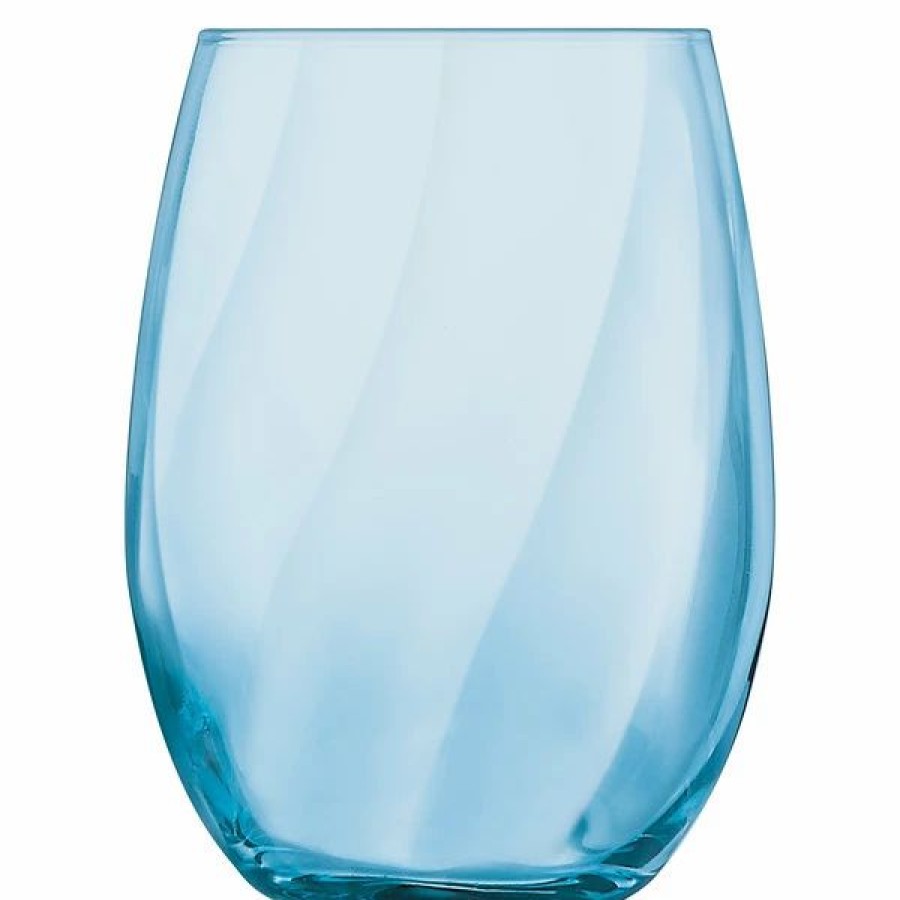 Novelty & Specialty Beverageware * | Chef & Sommelier N6675 Primary 12 Oz. Blue Arpege Rocks / Double Old Fashioned Glass By Arc Cardinal 24/Case