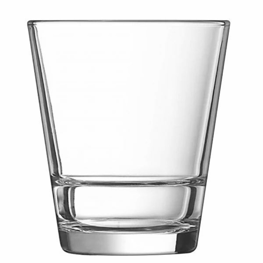 Glassware * | Arcoroc J0317 Stack Up 8.75 Oz. Customizable Rocks / Old Fashioned Glass By Arc Cardinal 24/Case