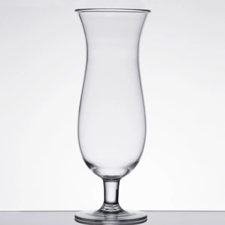 Reusable Plastic Beverageware * | Thunder Group Plthhc024C 24 Oz. Plastic Hurricane Glass