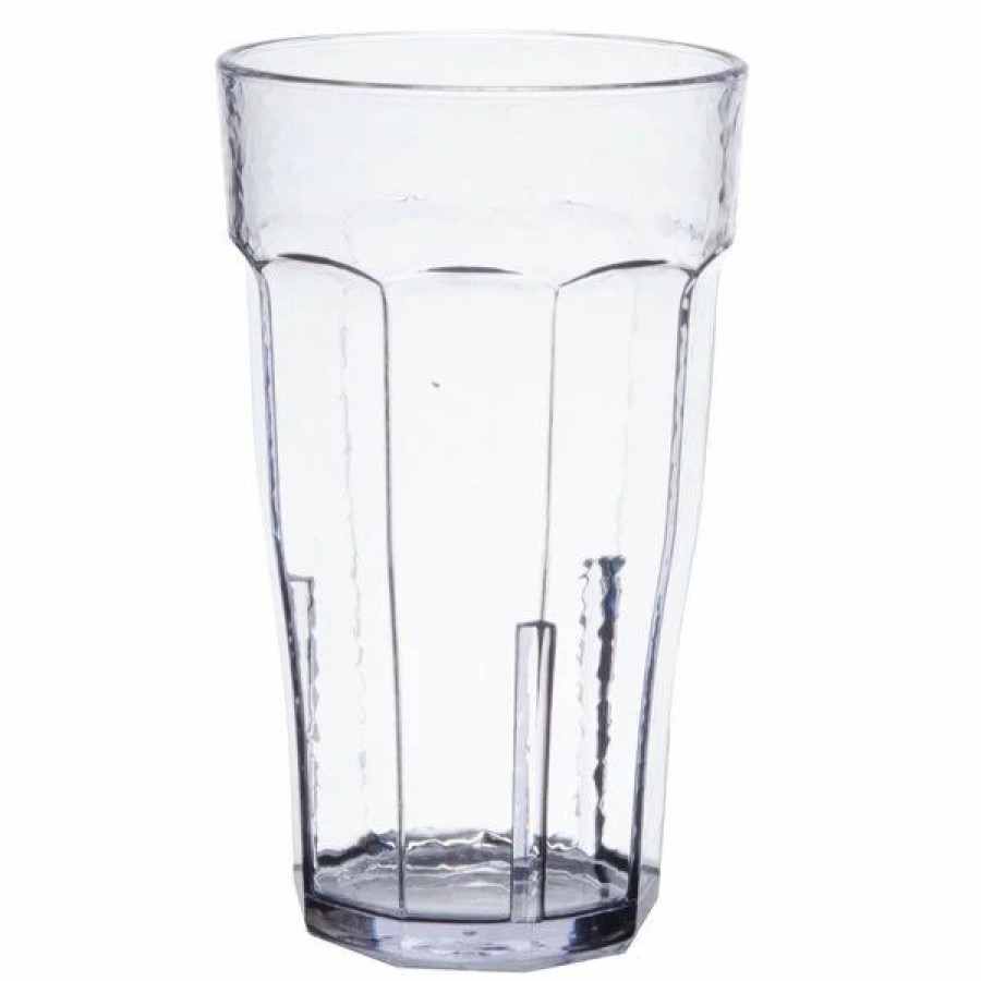 Reusable Plastic Beverageware * | Cambro Lt12152 Laguna 12 Oz. Clear Customizable San Plastic Tumbler 36/Case