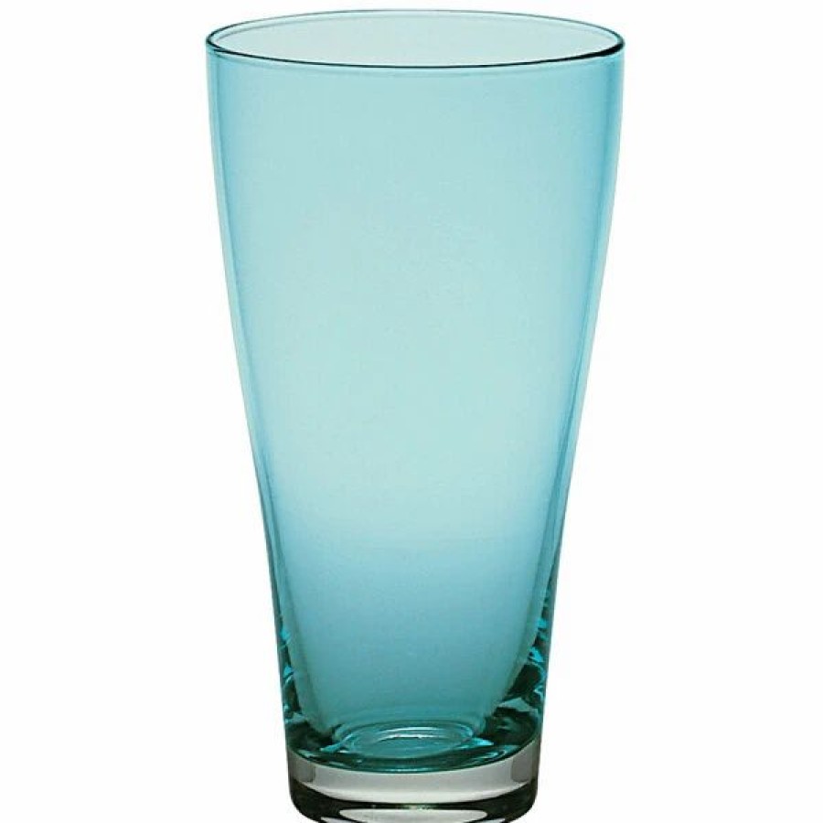 Novelty & Specialty Beverageware * | Vidivi 60330 Nadia 16.2 Oz Turquoise Beverage Glass / Tumbler 36/Case