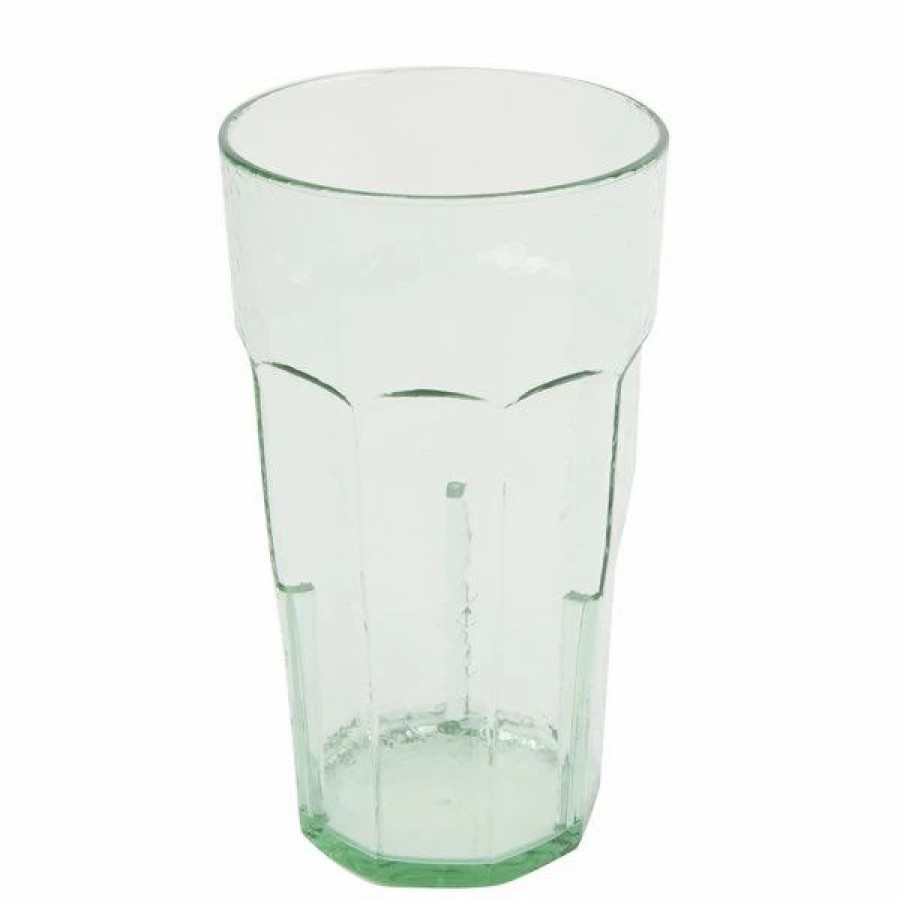 Reusable Plastic Beverageware * | Cambro Lt22427 Laguna 22 Oz. Spanish Green Customizable San Plastic Tumbler 36/Case