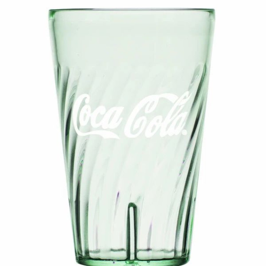 Reusable Plastic Beverageware * | Get Enterprises Get 2220-Jc Tahiti 20 Oz. Jade Coca-Cola San Plastic Tumbler 72/Case