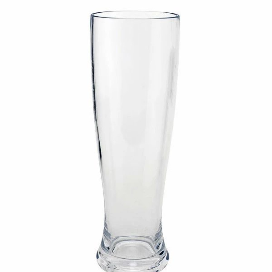 Reusable Plastic Beverageware * | Front Of The House Abr006Clt23 Drinkwise 16 Oz. Tritan Plastic Pilsner Glass 12/Pack