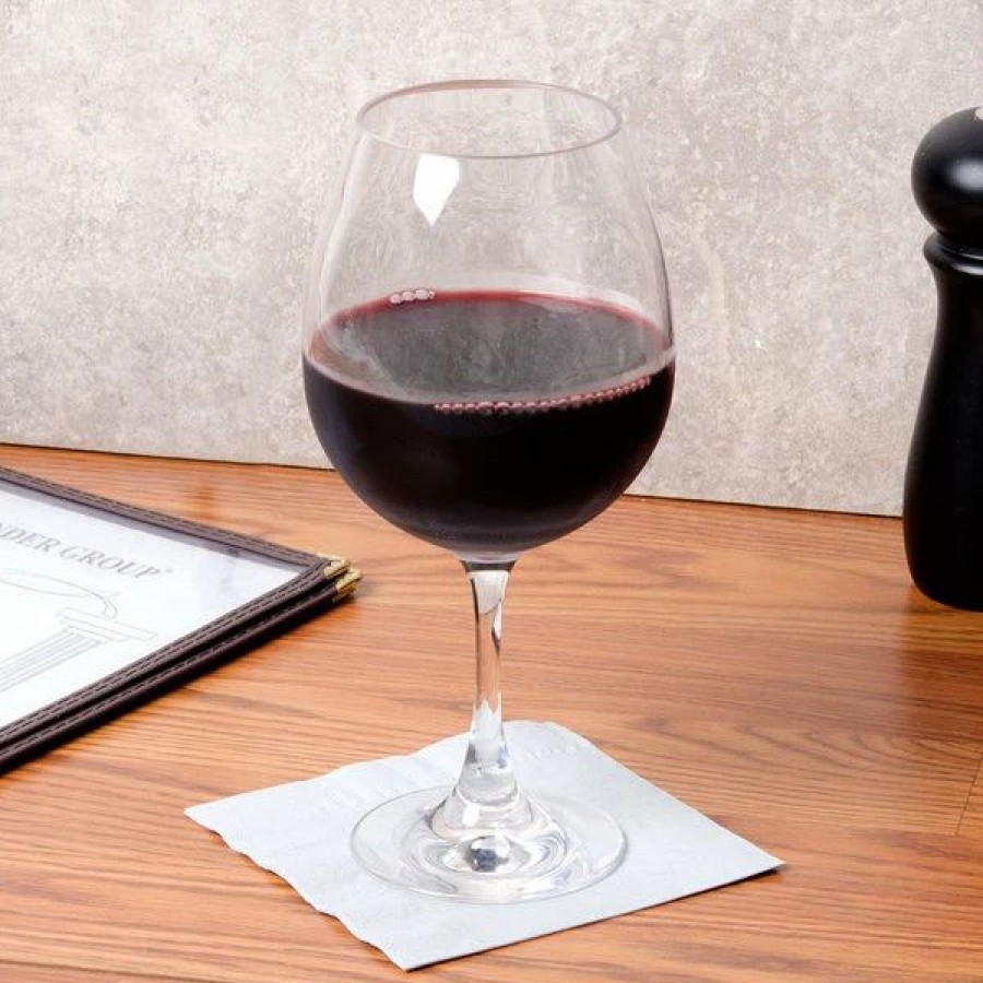 Reusable Plastic Beverageware * | Thunder Group Plthwg025Rc 25 Oz. Plastic Wine Glass