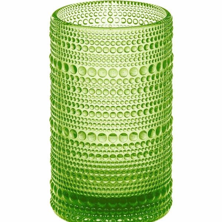 Novelty & Specialty Beverageware * | Fortessa Tableware Solutions Fortessa Jupiter 13 Oz. Fern Green Beverage Glass 24/Case