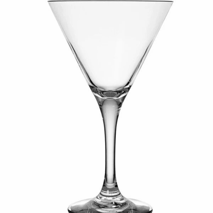 Reusable Plastic Beverageware * | Fortessa Tableware Solutions Fortessa Outside 8.2 Oz. Tritan Plastic Martini Glass 24/Case