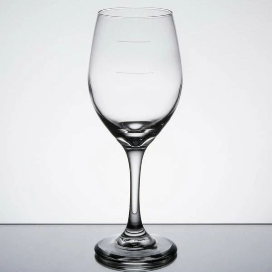 Glassware * | Libbey 3057-1178N Perception 11 Oz. Wine Glass With Pour Lines 24/Case