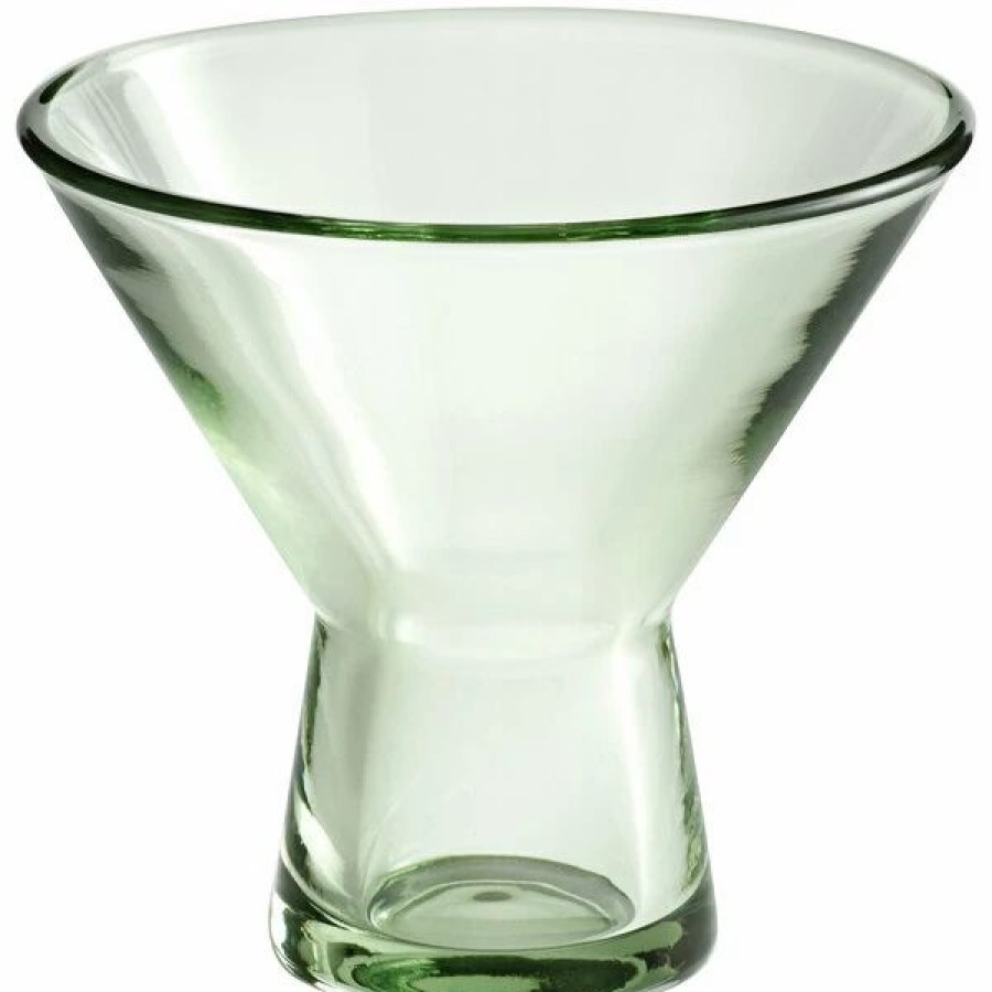 Novelty & Specialty Beverageware * | Acopa Pangea 6 Oz. Green Martini Glass 12/Case