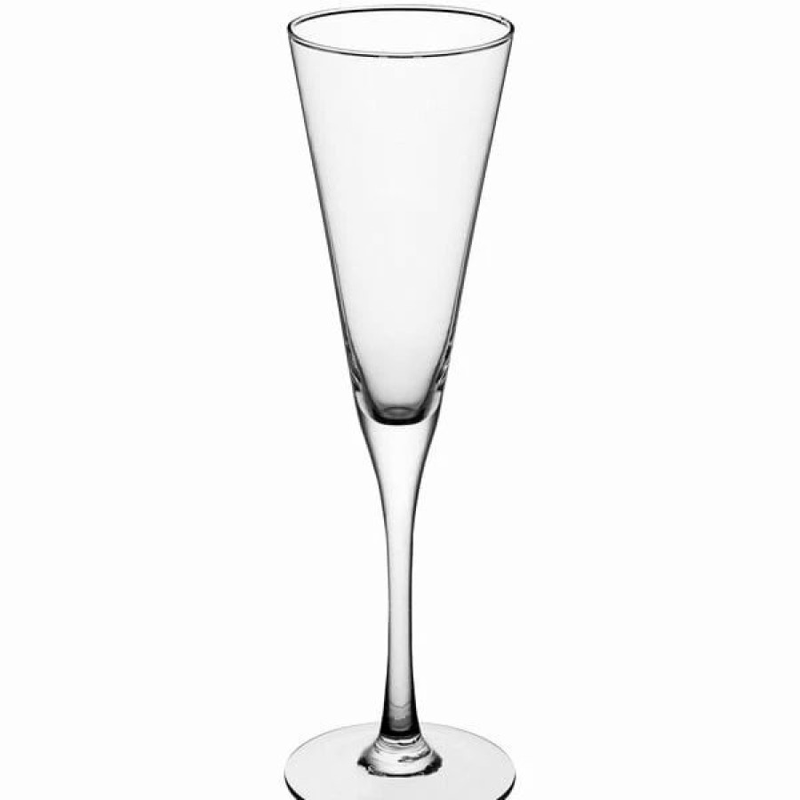 Glassware * | Acopa Select 6 Oz. Trumpet Flute Glass 12/Pack